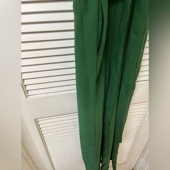 Banana Republic Emerald Wide Leg Jumpsuit - Picture 3 of 5